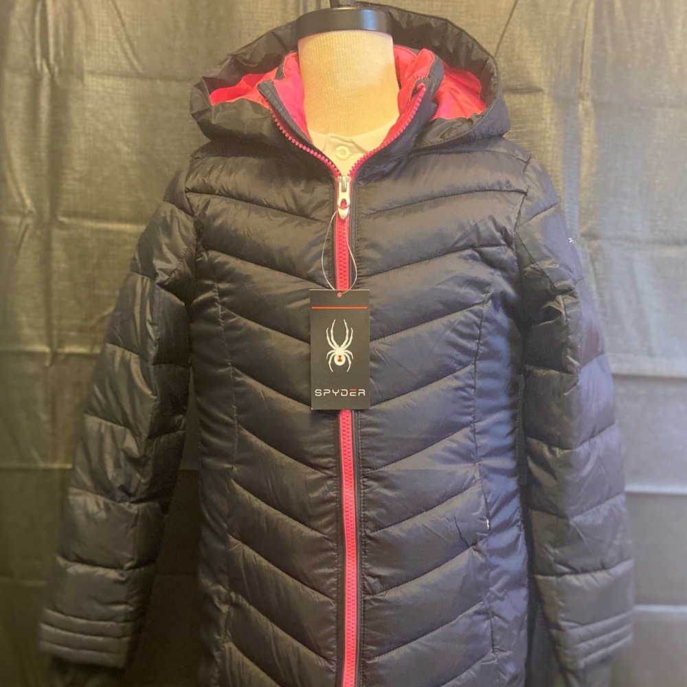 COPY - Girls Spyder Long Puffer Coat